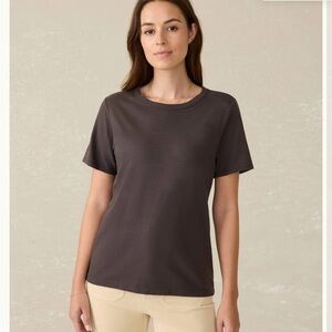 NWOT Faherty Sunwashed Crew Tee Washed Black XXL